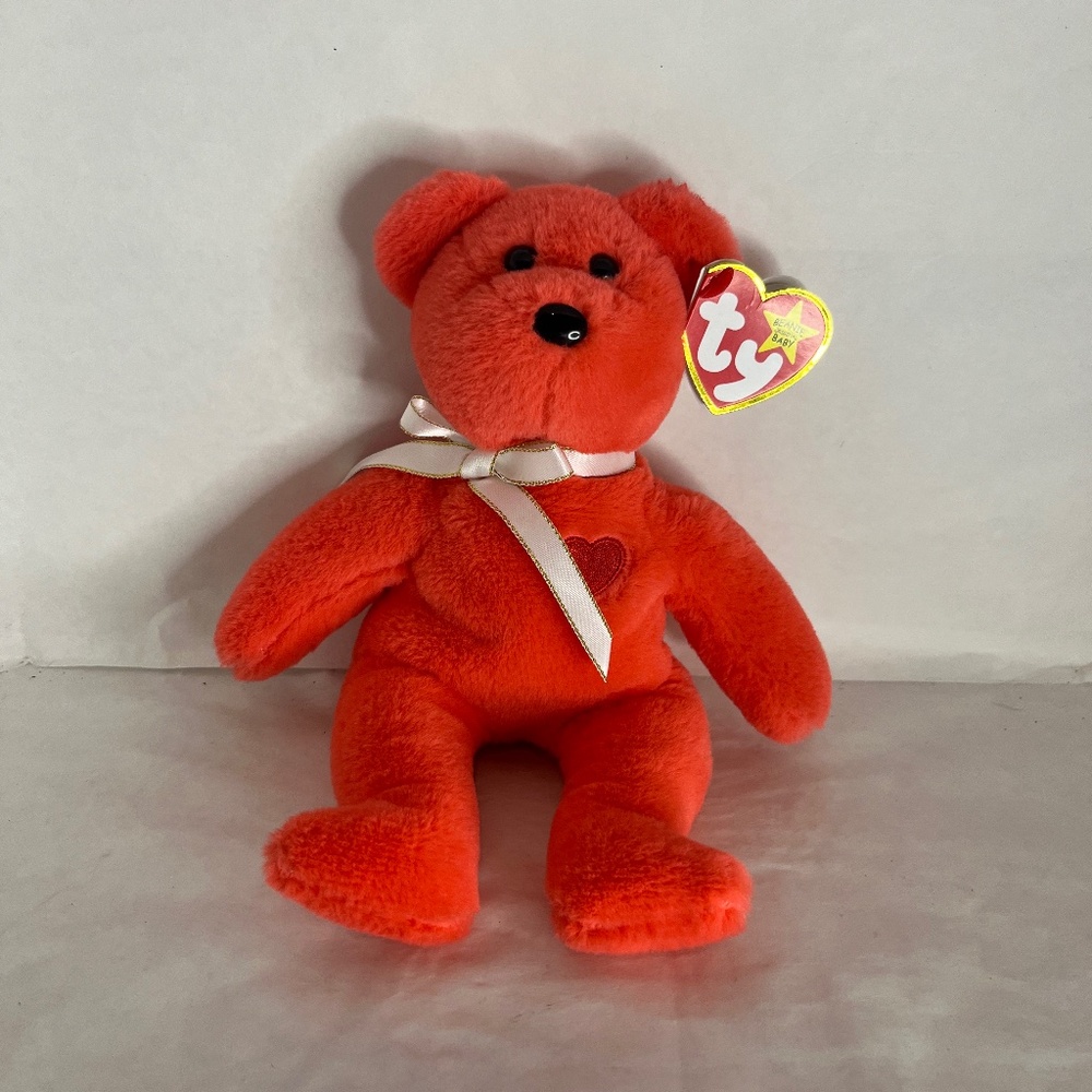 Ty Beanie Baby VALENTINO II the Bear 30th Anniversary Limited Edition 2023 w/TAG
